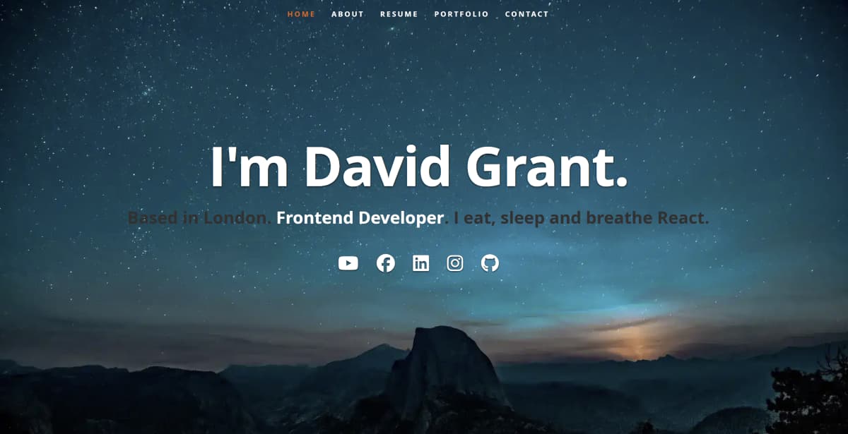 David A. Grant | Portfolio